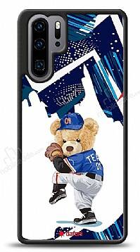 Dafoni Art Huawei P30 Pro Hand Soccer Teddy Bear Kılıf - 1