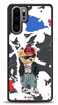 Dafoni Art Huawei P30 Pro Sporty Teddy Bear Kılıf - 1