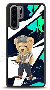 Dafoni Art Huawei P30 Pro Thoughtful Teddy Bear Kılıf - 1