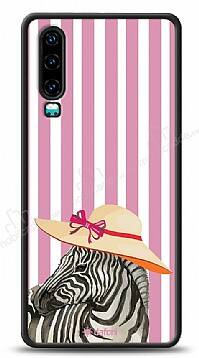 Dafoni Art Huawei P30 Zebra Fashion Kılıf - 1