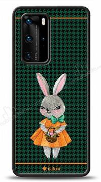 Dafoni Art Huawei P40 Lady Rabbit Kılıf - 1