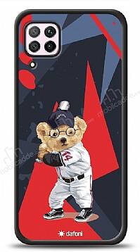 Dafoni Art Huawei P40 Lite Baseball Bear Kılıf - 1