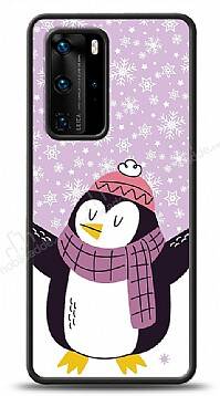 Dafoni Art Huawei P40 Penguin Kılıf - 1