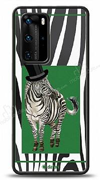 Dafoni Art Huawei P40 Pro Zebra Pattern Kılıf - 1