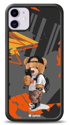 Dafoni Art iPhone 11 Cool Teddy Bear Kılıf - 1