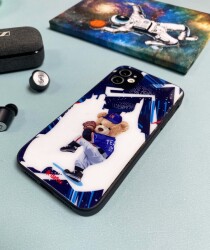 Dafoni Art iPhone 11 Hand Soccer Teddy Bear Kılıf - 2