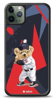 Dafoni Art iPhone 11 Pro Baseball Bear Kılıf - 1