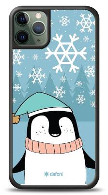 Dafoni Art iPhone 11 Pro Cold Penguin Kılıf - 1