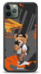 Dafoni Art iPhone 11 Pro Cool Teddy Bear Kılıf - 1