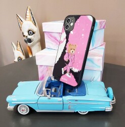 Dafoni Art iPhone 11 Pro Max Business Teddy Bear Kılıf - 3