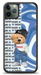 Dafoni Art iPhone 11 Pro Max Summer Bear Kılıf - 1