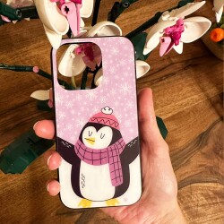 Dafoni Art iPhone 11 Pro Penguin Kılıf - 6