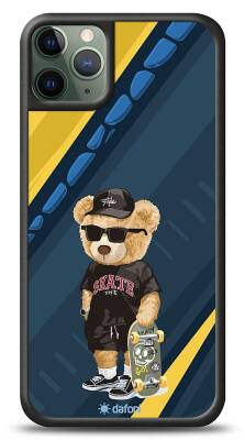 Dafoni Art iPhone 11 Pro Skate Bear Kılıf - 1