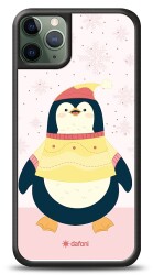 Dafoni Art iPhone 11 Pro Smiling Penguin Kılıf - 1