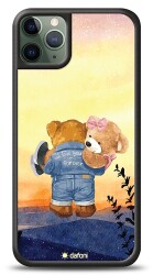 Dafoni Art iPhone 11 Pro Sunset Teddy Bears Kılıf - 1