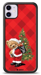 Dafoni Art iPhone 11 Santa Bear Kılıf - 1