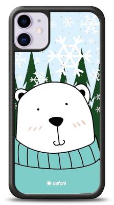 Dafoni Art iPhone 11 Snow Bear Kılıf - 1