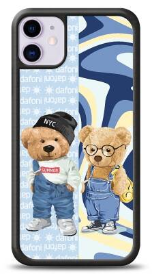 Dafoni Art iPhone 11 Summer Couple Teddy Kılıf - 1