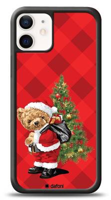 Dafoni Art iPhone 12 Mini 5.4 inç Santa Bear Kılıf - 1