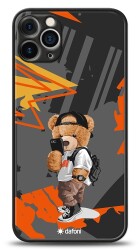 Dafoni Art iPhone 12 Pro 6.1 inç Cool Teddy Bear Kılıf - 1