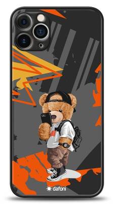 Dafoni Art iPhone 12 Pro 6.1 inç Cool Teddy Bear Kılıf - 1