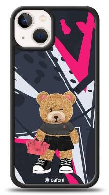 Dafoni Art iPhone 13 Mini Rock And Roll Teddy Bear Kılıf - 1