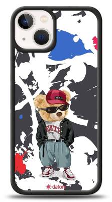 Dafoni Art iPhone 13 Mini Sporty Teddy Bear Kılıf - 1