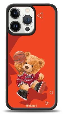 Dafoni Art iPhone 13 Pro Basketball Bear Kılıf - 1