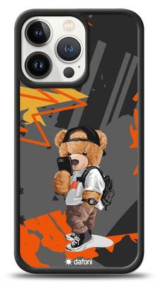 Dafoni Art iPhone 13 Pro Cool Teddy Bear Kılıf - 1