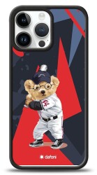 Dafoni Art iPhone 13 Pro Max Baseball Bear Kılıf - 1