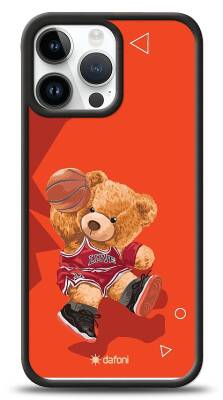 Dafoni Art iPhone 13 Pro Max Basketball Bear Kılıf - 1