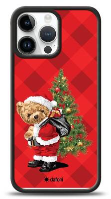 Dafoni Art iPhone 13 Pro Max Santa Bear Kılıf - 1