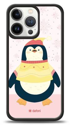 Dafoni Art iPhone 13 Pro Max Smiling Penguin Kılıf - 1