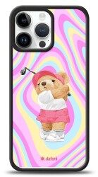 Dafoni Art iPhone 13 Pro Max Tennis Girl Bear Kılıf - 1