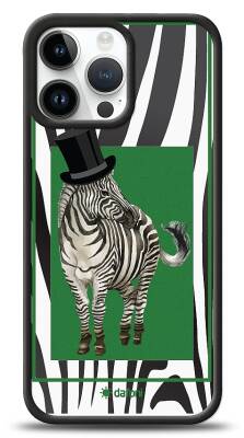 Dafoni Art iPhone 13 Pro Max Zebra Pattern Kılıf - 1