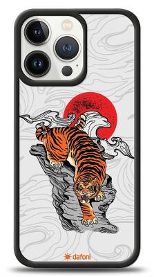 Dafoni Art iPhone 13 Pro Roaring Tiger Kılıf - 1