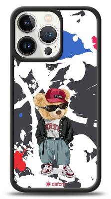 Dafoni Art iPhone 13 Pro Sporty Teddy Bear Kılıf - 1