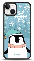 Dafoni Art iPhone 14 Cold Penguin Kılıf - 1