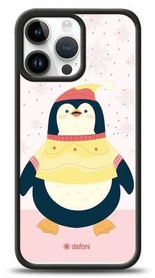 Dafoni Art iPhone 14 Pro Max Smiling Penguin Kılıf - 1