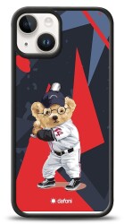 Dafoni Art iPhone 15 Baseball Bear Kılıf - 1