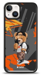 Dafoni Art iPhone 15 Cool Teddy Bear Kılıf - 1