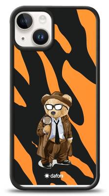 Dafoni Art iPhone 15 Detective Teddy Bear Kılıf - 1