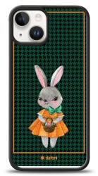 Dafoni Art iPhone 15 Lady Rabbit Kılıf - 1