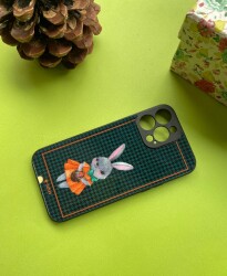 Dafoni Art iPhone 15 Lady Rabbit Kılıf - 3