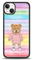 Dafoni Art iPhone 15 Plus Chic Teddy Bear Kılıf - 1