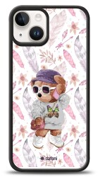 Dafoni Art iPhone 15 Pretty Teddy Kılıf - 1