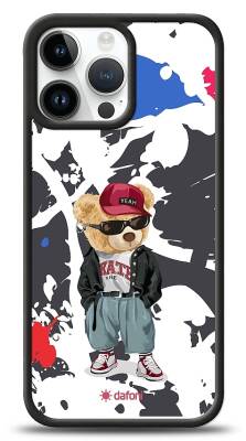 Dafoni Art iPhone 15 Pro Max Sporty Teddy Bear Kılıf - 1