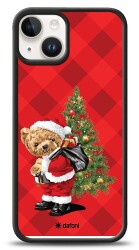 Dafoni Art iPhone 15 Santa Bear Kılıf - 1