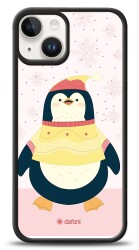 Dafoni Art iPhone 15 Smiling Penguin Kılıf - 1