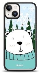 Dafoni Art iPhone 15 Snow Bear Kılıf - 1